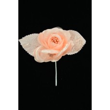 Peach Open Rose  (Lot of 12) SALE ITEM